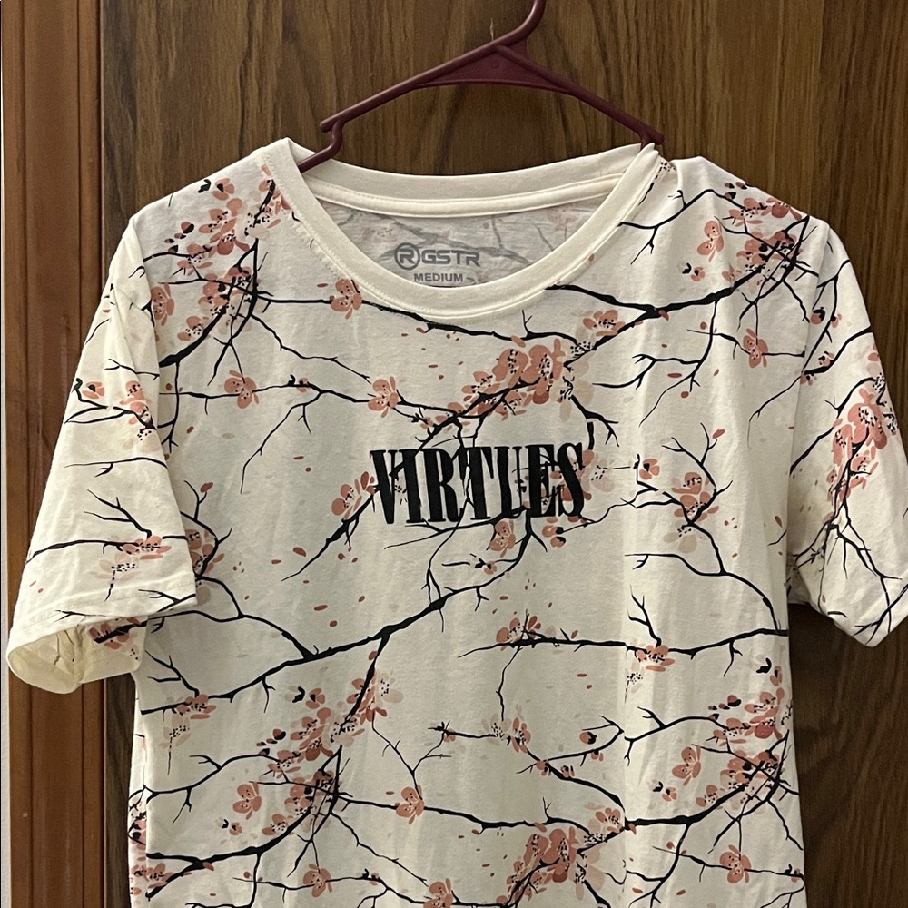 VITURES Cream Graphic T-Shirt